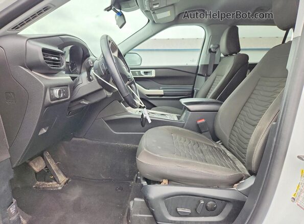 1FMSK8DH5LGC87960 2020 FORD EXPLORER White Vista interior delantera