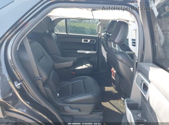 1FMSK8DH5LGC95881 2020 FORD EXPLORER Black Vista de la etiqueta del VIN
