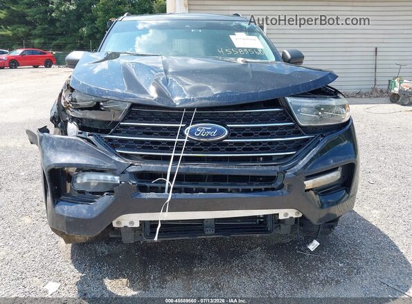 1FMSK8DH5MGA03275 2021 FORD EXPLORER Black Front view