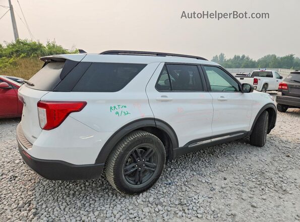 1FMSK8DH5MGA39497 2021 FORD EXPLORER White Tył prawy