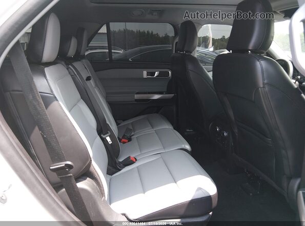 1FMSK8DH5MGA78980 2021 FORD EXPLORER White VIN კოდის სტიკერის ხედი