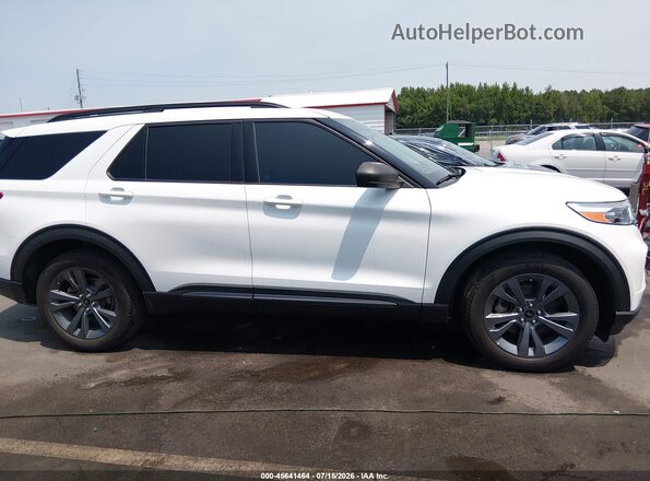 1FMSK8DH5MGA78980 2021 FORD EXPLORER White უკანა სალონის ხედი