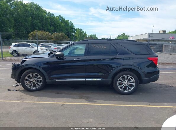 1FMSK8DH5MGB09774 2021 FORD EXPLORER Black სალონის 360-გრადუსიანი ხედი