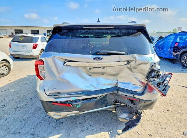 1FMSK8DH5MGC05596 2021 FORD EXPLORER Silver Հետևի տեսք