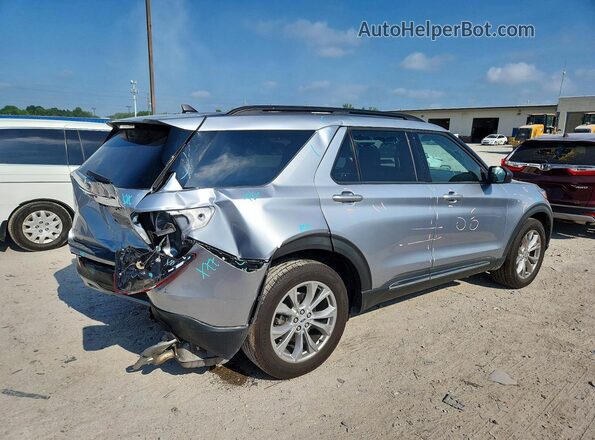 1FMSK8DH5MGC05596 2021 FORD EXPLORER Silver Հետևի աջ