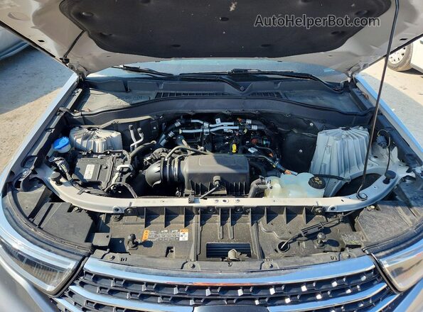 1FMSK8DH5MGC05596 2021 FORD EXPLORER Silver Շարժիչի բաժամունքի տեսք