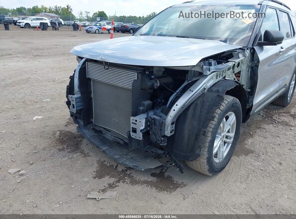 1FMSK8DH5MGC48982 2021 FORD EXPLORER Silver წინა ხედი