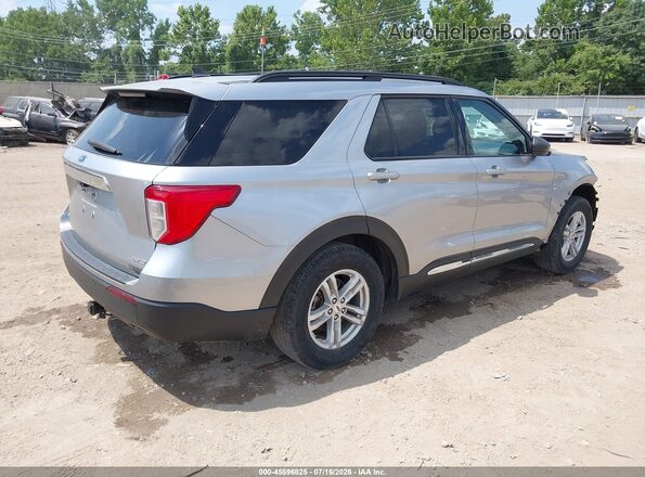 1FMSK8DH5MGC48982 2021 FORD EXPLORER Silver უკანა მარჯვენა