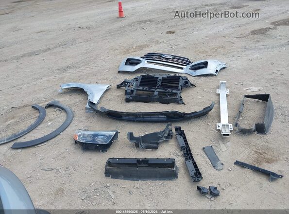 1FMSK8DH5MGC48982 2021 FORD EXPLORER Silver ხელსაწყოთა პანელის ხედი