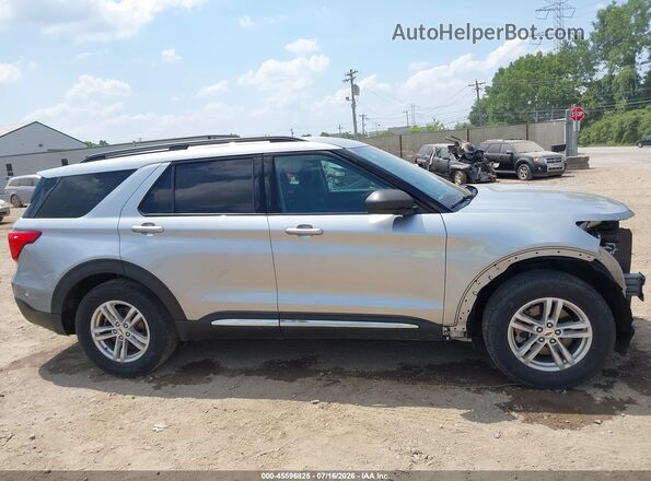 1FMSK8DH5MGC48982 2021 FORD EXPLORER Silver სალონის 360-გრადუსიანი ხედი