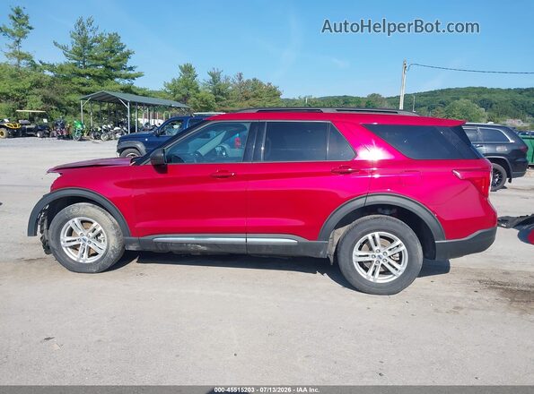 1FMSK8DH5NGB59186 2022 FORD EXPLORER Red 