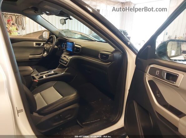 1FMSK8DH5NGC05096 2022 FORD EXPLORER White Սալոնի դիմացի տեսք