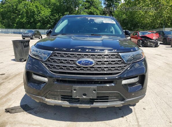 1FMSK8DH5NGC09603 2022 FORD EXPLORER Black Դիմացի տեսք