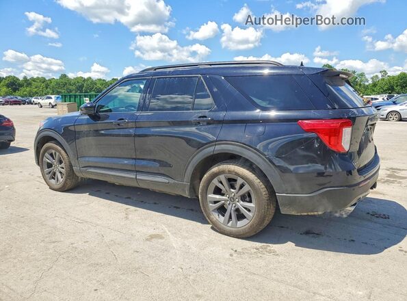 1FMSK8DH5NGC09603 2022 FORD EXPLORER Black Հետևի ձախ