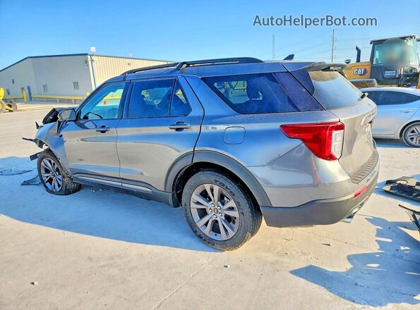 1FMSK8DH5RGA34310 2024 FORD EXPLORER Серый Задняя левая четверть