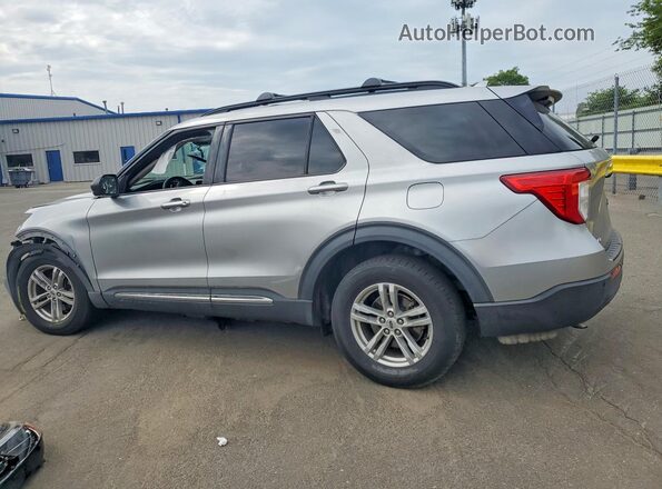 1FMSK8DH6LGA31858 2020 FORD EXPLORER Серебряный Задняя левая четверть