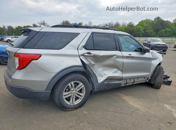 1FMSK8DH6LGA31858 2020 FORD EXPLORER Серебряный Задняя правая четверть