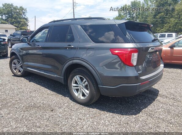 1FMSK8DH6LGB19552 2020 FORD EXPLORER Gray Задня ліва чверть