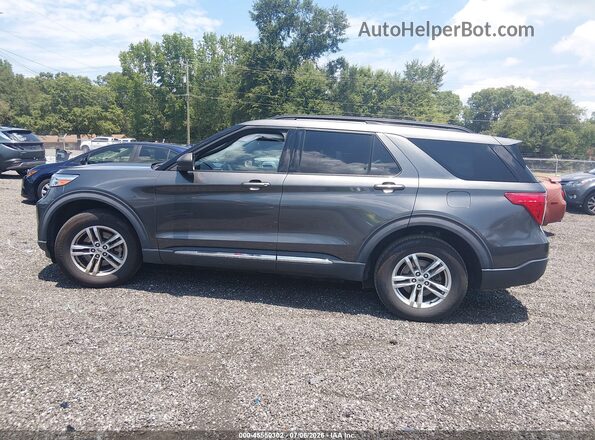 1FMSK8DH6LGB19552 2020 FORD EXPLORER Gray Панорамний вид салону 360°