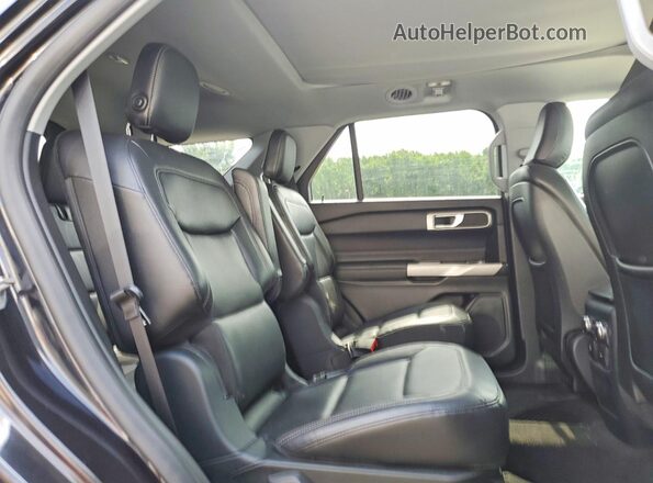 1FMSK8DH6LGC38847 2020 FORD EXPLORER Черный Вид задней части салона