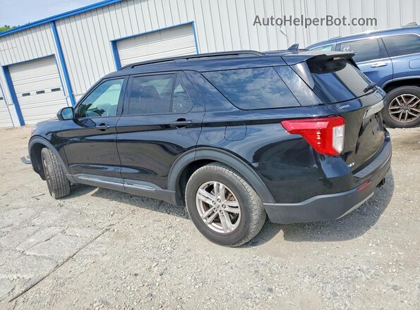 1FMSK8DH6LGC38847 2020 FORD EXPLORER Черный Задняя левая четверть