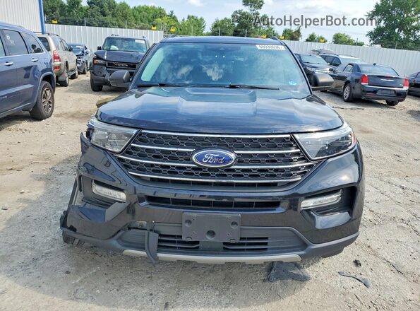 1FMSK8DH6LGC38847 2020 FORD EXPLORER Черный Вид спереди