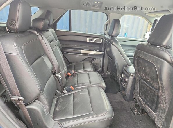 1FMSK8DH6LGC69757 2020 FORD EXPLORER Blue Rear interior view