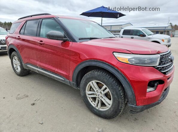 1FMSK8DH6LGC72187 2020 FORD EXPLORER Red Przód prawy