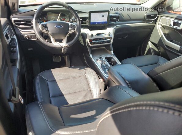 1FMSK8DH6LGC78958 2020 FORD EXPLORER Red Вид панелі приладів
