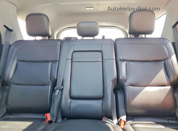 1FMSK8DH6LGC78958 2020 FORD EXPLORER Red Вид задніх сидінь