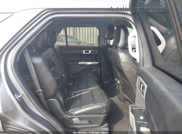 1FMSK8DH6MGA54557 2021 FORD EXPLORER Gray VIN sticker view