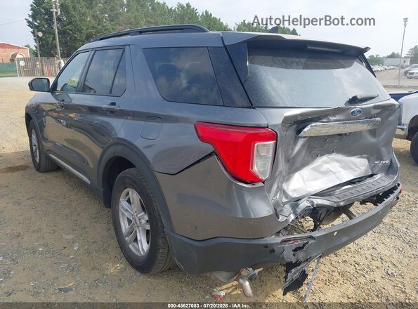 1FMSK8DH6MGA54557 2021 FORD EXPLORER Gray Rear left