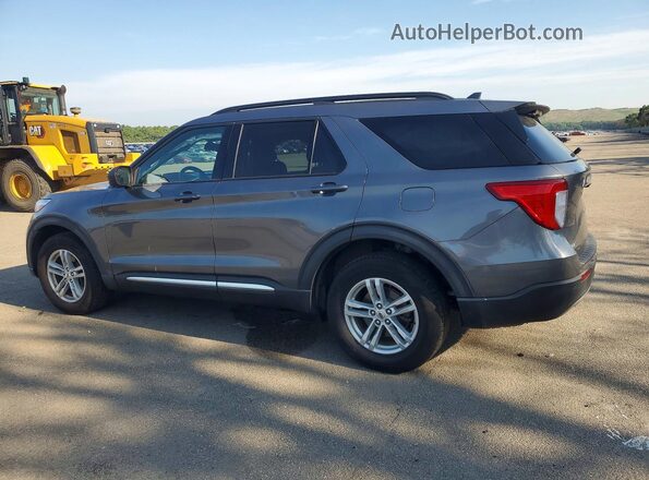 1FMSK8DH6MGA90586 2021 FORD EXPLORER Gray Rear left