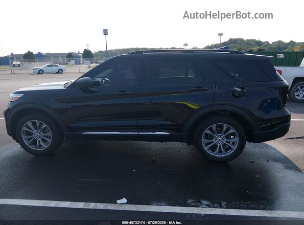 1FMSK8DH6MGC24044 2021 FORD EXPLORER Black წინა ხედი