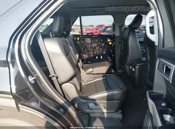 1FMSK8DH6MGC24044 2021 FORD EXPLORER Black VIN კოდის სტიკერის ხედი