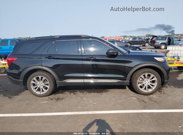 1FMSK8DH6MGC24044 2021 FORD EXPLORER Black სალონის 360-გრადუსიანი ხედი