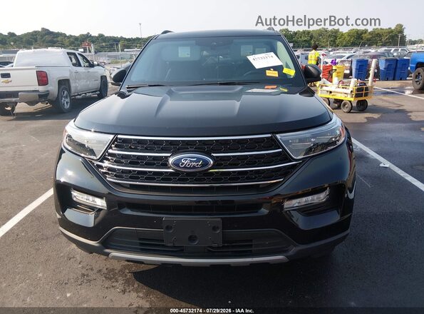 1FMSK8DH6MGC24044 2021 FORD EXPLORER Black უკანა სალონის ხედი