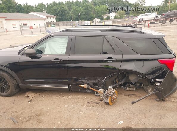 1FMSK8DH6NGA55029 2022 FORD EXPLORER Black Սալոնի 360 աստիճան տեսք