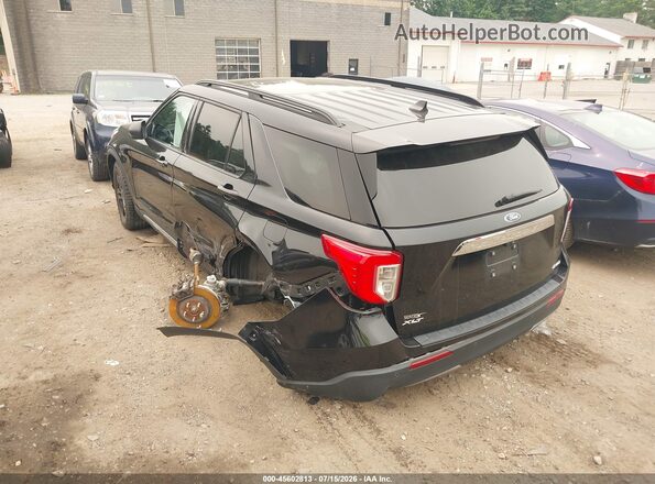 1FMSK8DH6NGA55029 2022 FORD EXPLORER Black Հետևի ձախ