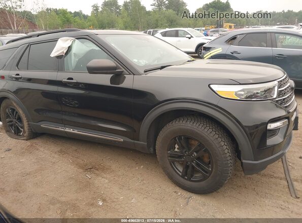 1FMSK8DH6NGA55029 2022 FORD EXPLORER Black Սալոնի հետևի տեսք