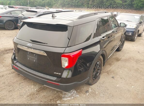 1FMSK8DH6NGA55029 2022 FORD EXPLORER Black Հետևի աջ