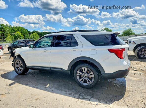 1FMSK8DH6NGA76995 2022 FORD EXPLORER White Trasero izquierdo