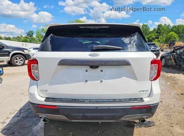 1FMSK8DH6NGA76995 2022 FORD EXPLORER White Vista trasera