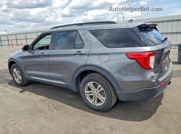 1FMSK8DH6PGA04522 2023 FORD EXPLORER Серый Задняя левая четверть