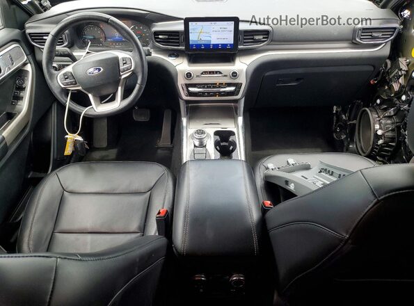 1FMSK8DH6PGA04522 2023 FORD EXPLORER Серый Вид панели приборов