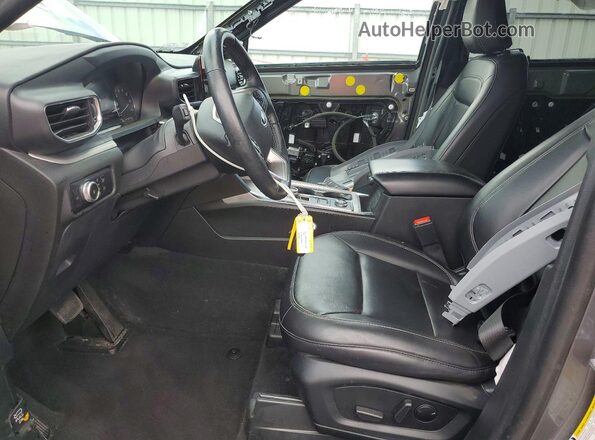 1FMSK8DH6PGA04522 2023 FORD EXPLORER Серый Вид салона спереди