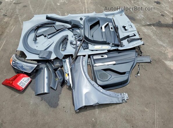 1FMSK8DH6PGA04522 2023 FORD EXPLORER Серый Вид наклейки с VIN-кодом