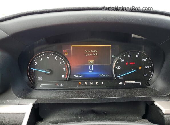 1FMSK8DH6PGA04522 2023 FORD EXPLORER Серый Вид щитка приборов