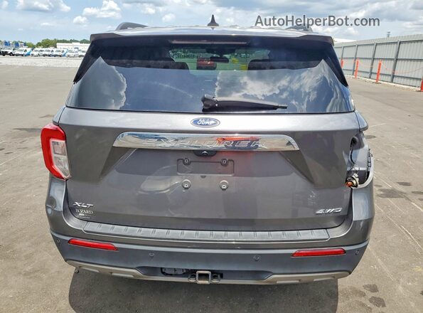 1FMSK8DH6PGA04522 2023 FORD EXPLORER Серый Вид сзади