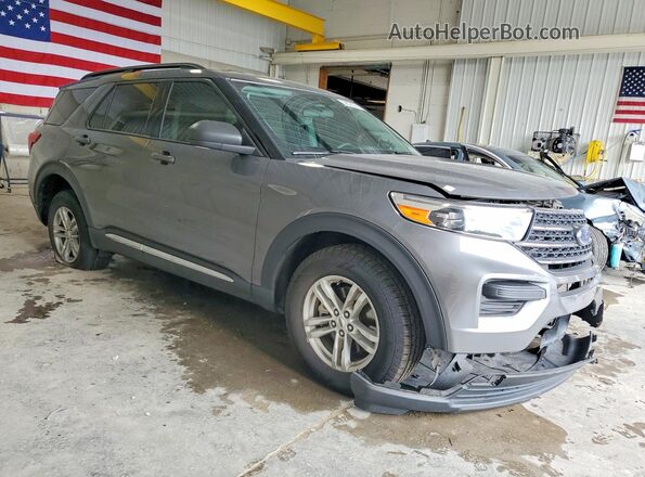 1FMSK8DH6PGA93749 2023 FORD EXPLORER Gray Przód prawy